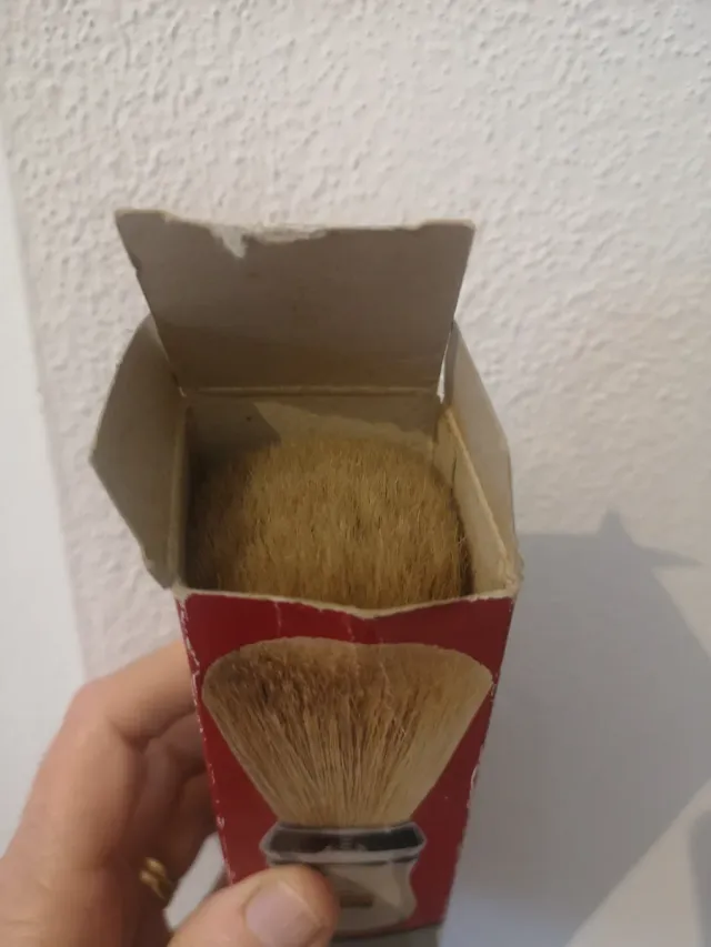 Pennello da barba vintage Omega