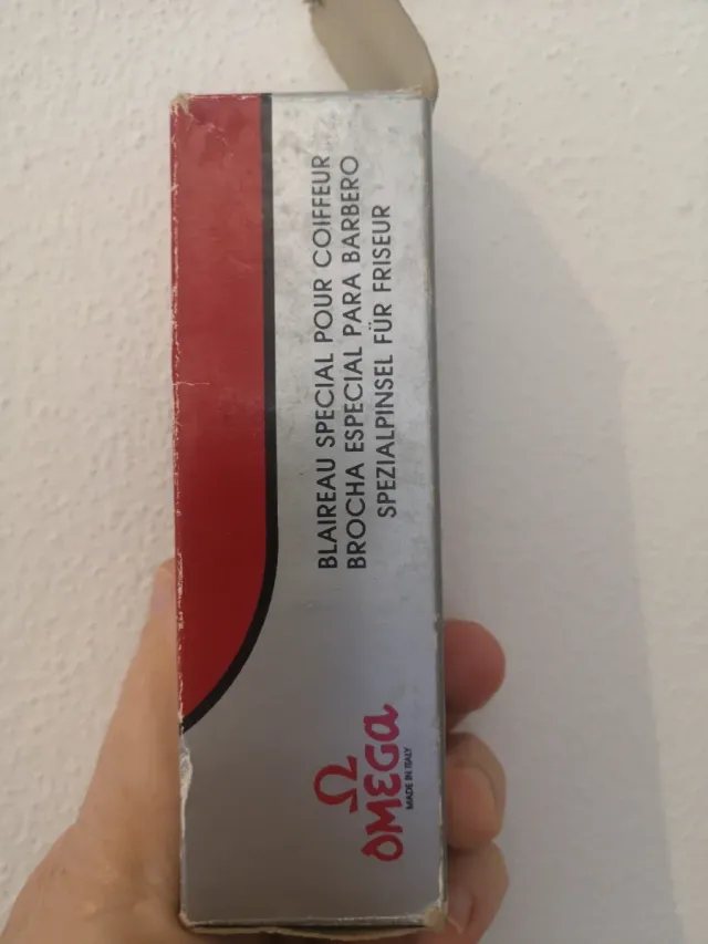 Pennello da barba vintage Omega