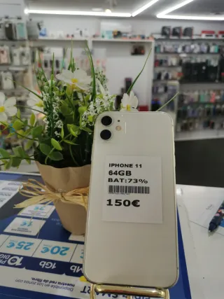 iPhone 11 64GB 73% Batería Blanco