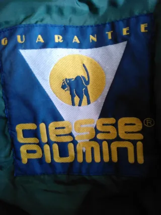 Gilet imbottito Ellesse blu/verde uomo taglia 54