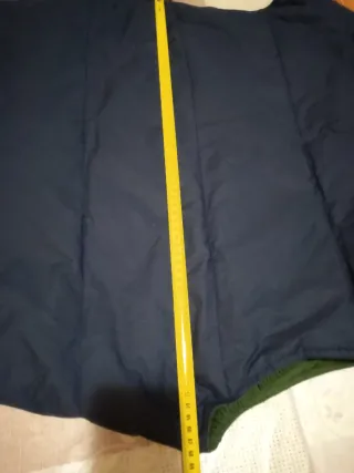 Gilet imbottito Ellesse blu/verde uomo taglia 54