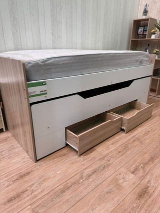 Cama nido con cajones