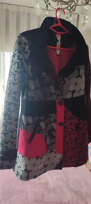 Abrigo Desigual patchwork