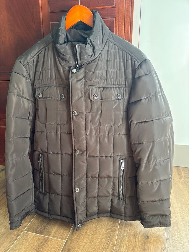 Chaquetón plumón Pedro del Hierro marrón
