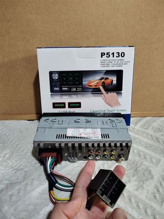 Radio para coche con pantalla