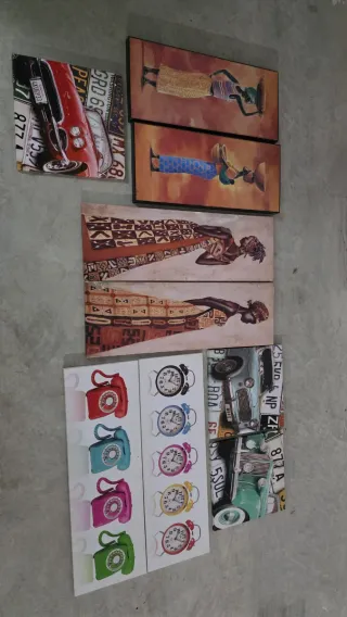 Lote de Cuadros Decorativos