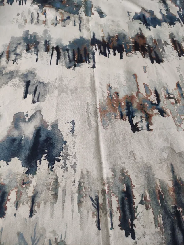 Tela Villa Nova diseño acuarela abstracto