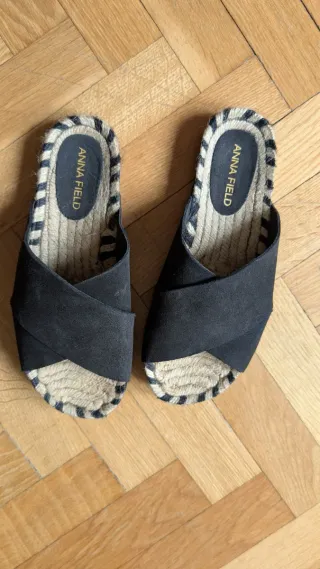 Sandalias Anna Field negras