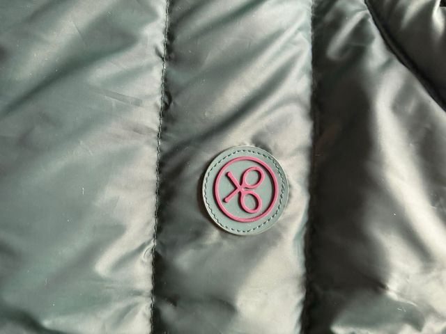 Cazadora Plumas Verde Silbon Talla S