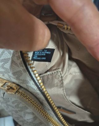 Bolso Michael Kors Blanco y Marrón