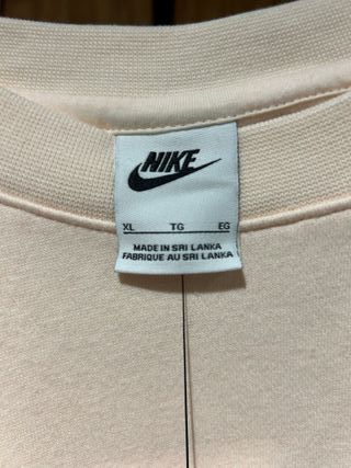 Sudadera Nike rosa claro