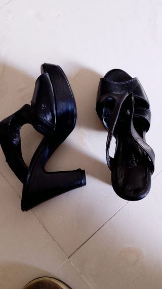 Sandali Gaia Shoes Neri Donna