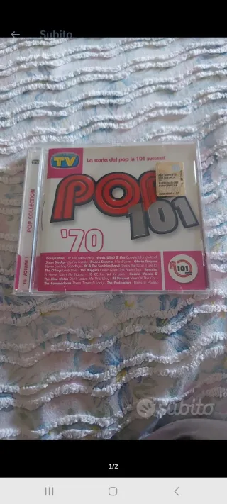 10 Cd album anni 70-80-90 misti