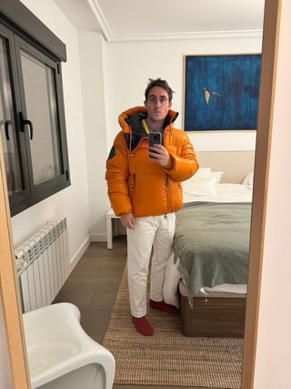 Moncler Genius Talla 3 Chaqueta Naranja
