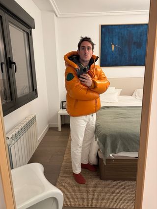 Moncler Genius Talla 3 Chaqueta Naranja