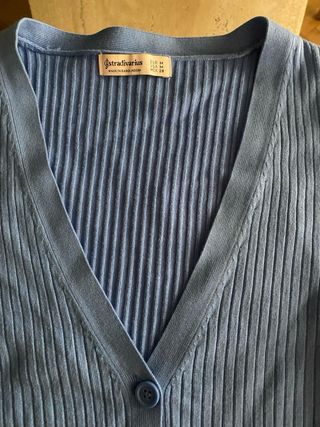 Jersey Stradivarius azul talla XS