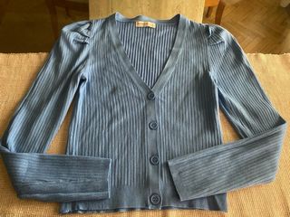 Jersey Stradivarius azul talla XS