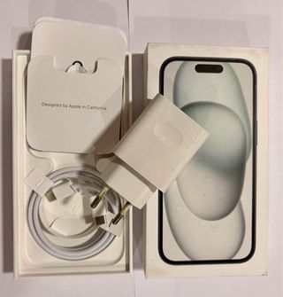 iPhone 15 128GB Negro + Funda Original NEGOCIABLE