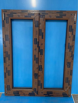 Ventana PVC Madera Embero