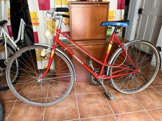 Bicicleta Orbea Roja Vintage