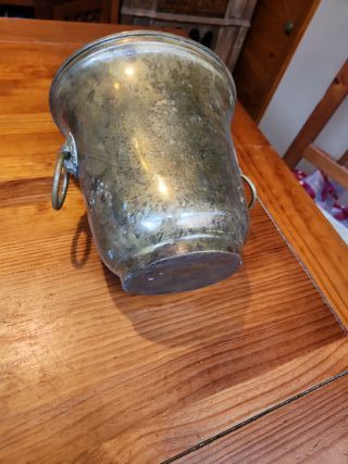 Paragüero/Macetero Latón con Aro León