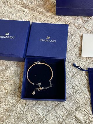 Pulsera Swarovski Plata