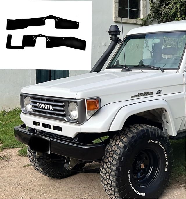2 paraspruzzi TOYOTA J7 LAND CRUISER .