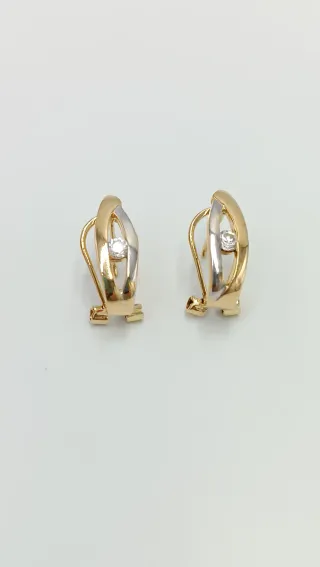 Pendientes de oro de 18kt.