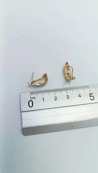 Pendientes de oro de 18kt.