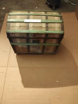 Baúl de madera vintage