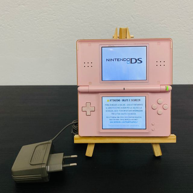 Console Nintendo DS lite Rosa Caricatore originale