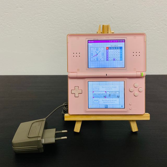 Console Nintendo DS lite Rosa Caricatore originale
