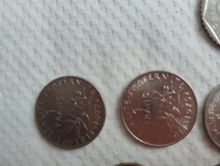 Monedas antiguas republica francesa.