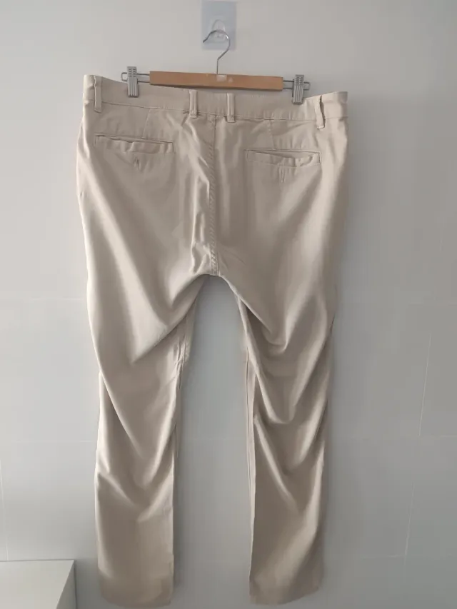 Pantalones Chinos Beige Skinny