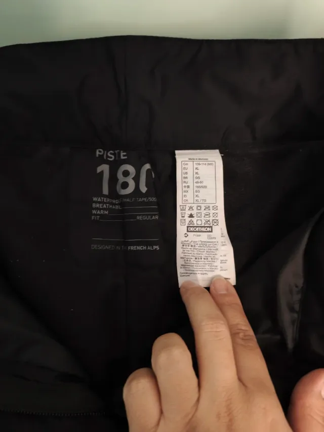 Pantalones Esquí Nieve Mujer Wedze XL