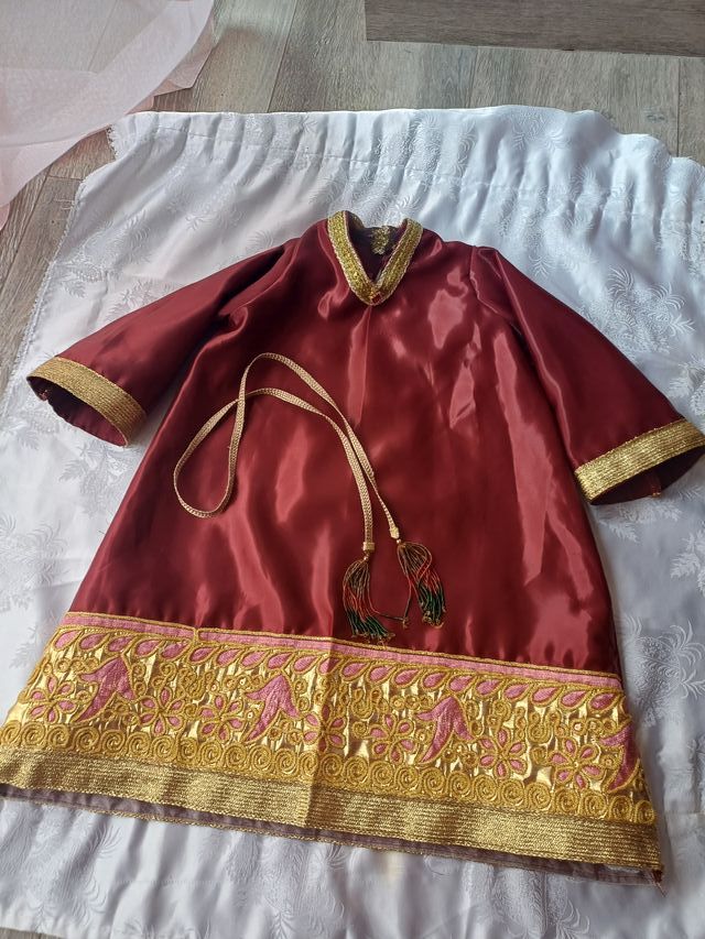 Túnica seda para Cristo 70 a 75cm.