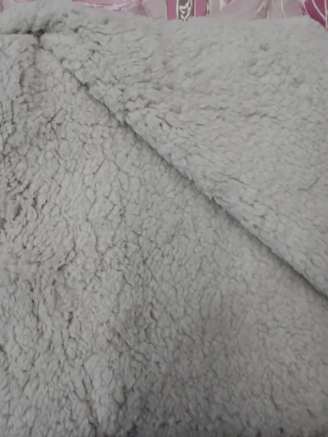 Manta sherpa coralina 160x220