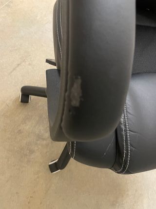 Silla de escritorio negra