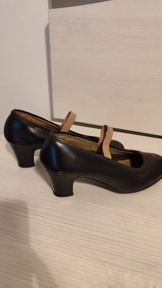 Zapatos Flamenco T.34 Negro