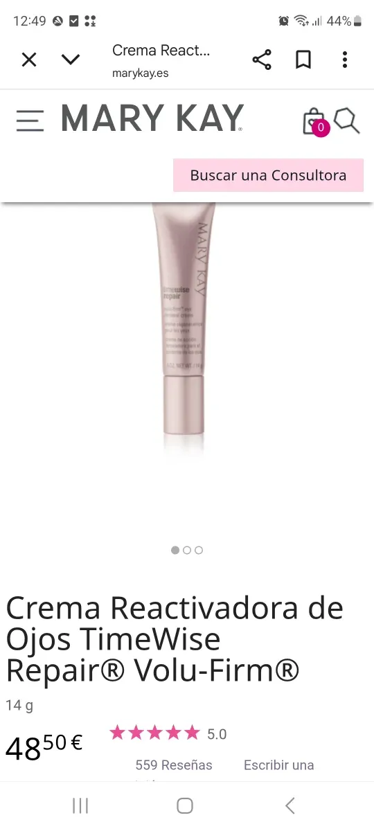 Crema Ojos TimeWise Repair Volu-Firm Mary Kay