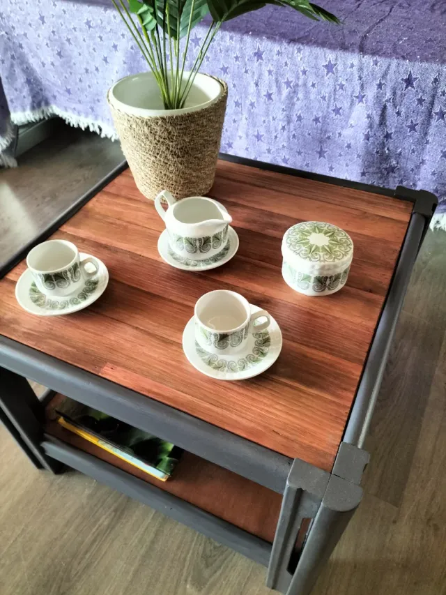 OFERTA!! MESA CENTRO  ESTILO RÚSTICO