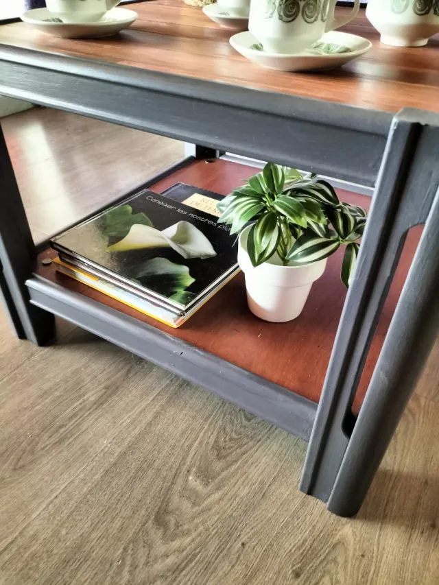 OFERTA!! MESA CENTRO  ESTILO RÚSTICO