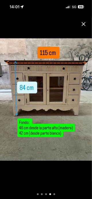 Conjunto muebles salón.
