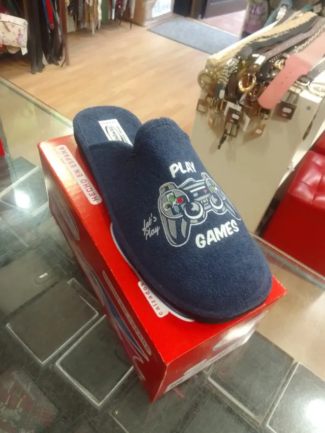 Zapatillas Gaming Azul Talla 45