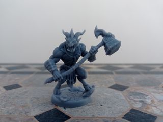 Diablos miniaturas en resina pack