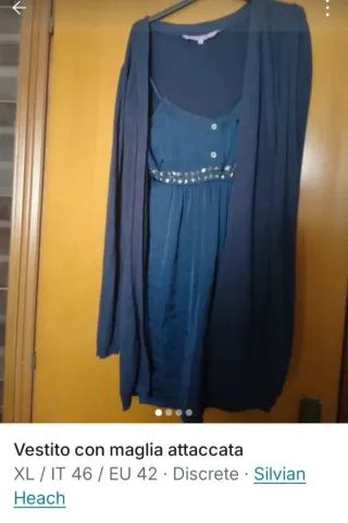 Vestito con maglia attaccata Silvian Heach