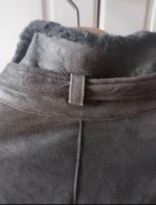 Abrigo Piel  Mujer Marrón