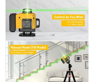 Nivel Láser Autonivelante 4D