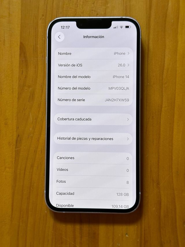iPhone 14 - Batteria al 100% 