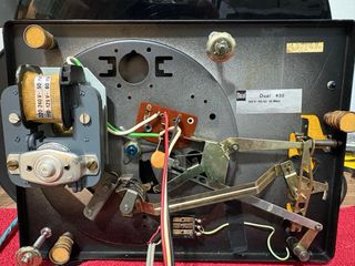 Tocadiscos Dual 430 Negro/Plata